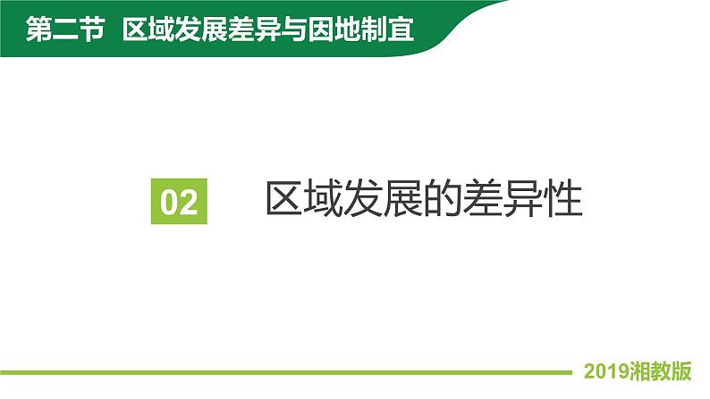 1.2 区域发展差异与因地制宜（精品课件+同步练习）-2022-2023学年高二地理同步备课系列（湘教版2019选择性必修2）05