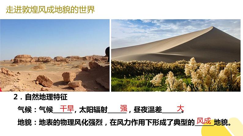 3.2 走进敦煌风成地貌的世界（精品课件）-2022-2023学年高一地理同步备课系列（鲁教版2019必修第一册）08