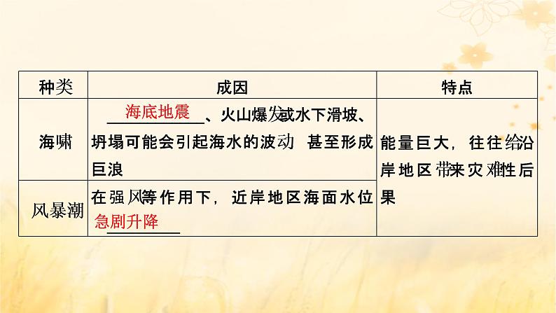 2023版高考地理一轮总复习第四章地球上的水及其运动第三节海水的运动课件第5页