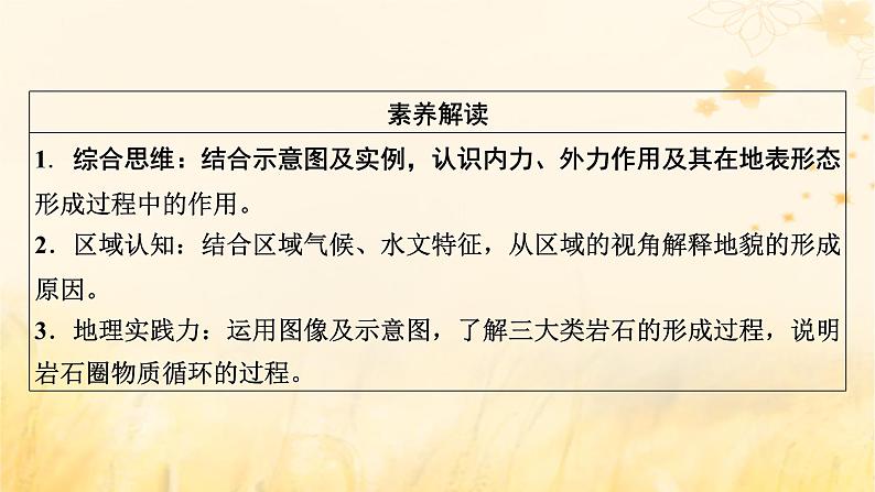 2023版高考地理一轮总复习第五章地表形态的塑造第二节塑造地表形态的力量课件03