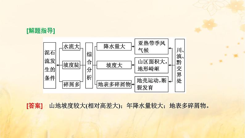 新课标2023版高考地理一轮总复习第八章自然灾害第三节从区域认知的视角聚焦自然灾害命题热点区域综合思维课件第3页