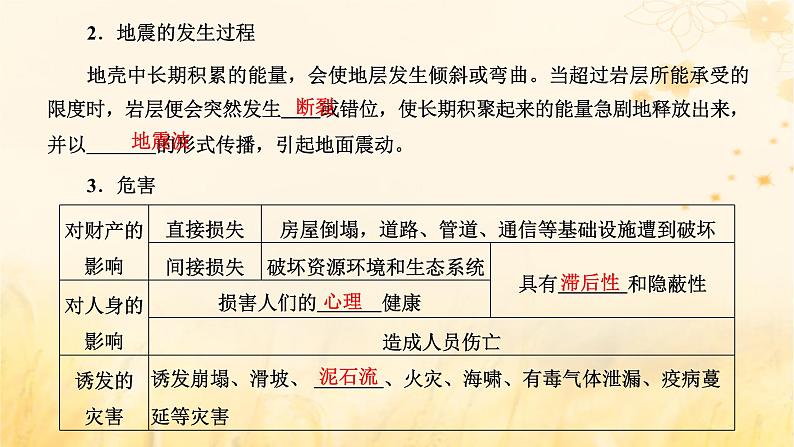 新课标2023版高考地理一轮总复习第八章自然灾害第一节常见的自然灾害课件第8页