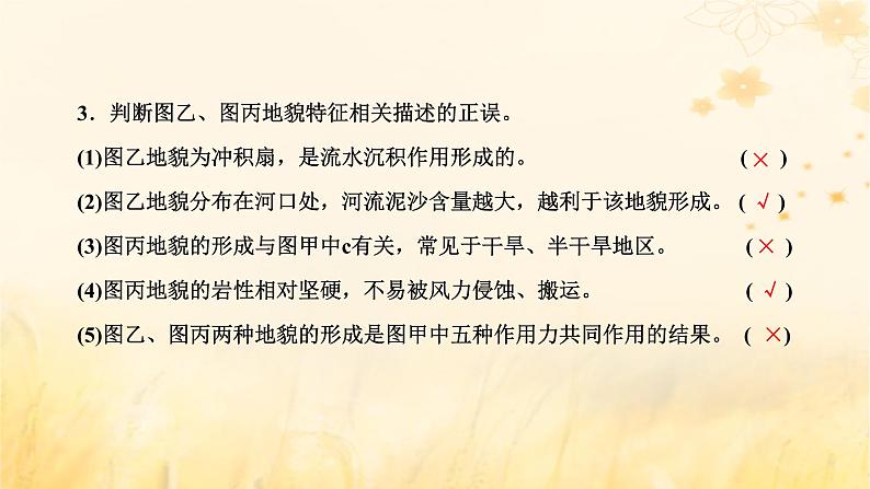 新课标2023版高考地理一轮总复习第六章地貌与地表形态的塑造第一节地貌与塑造地表形态的力量课件第8页