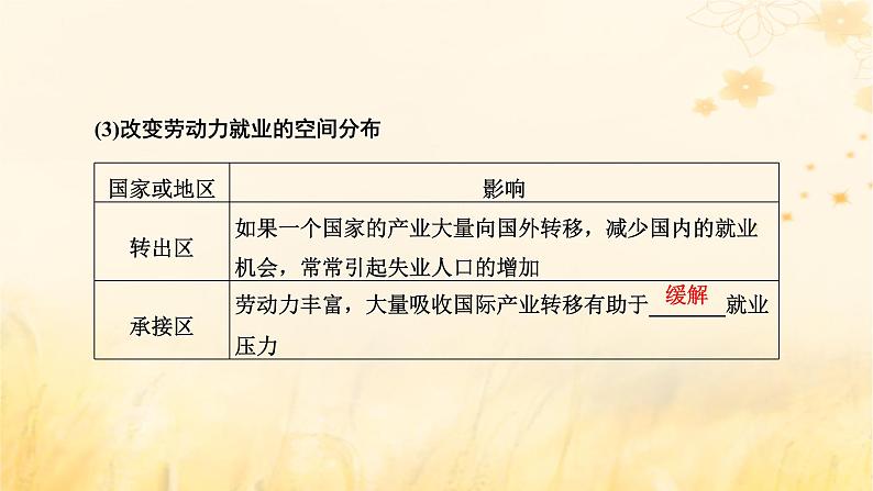 新课标2023版高考地理一轮总复习第十六章区际联系与区域协调发展第三节产业转移与国际合作课件04