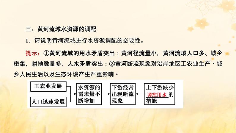 新课标2023版高考地理一轮总复习第十六章区际联系与区域协调发展第一节流域内协调发展课件07