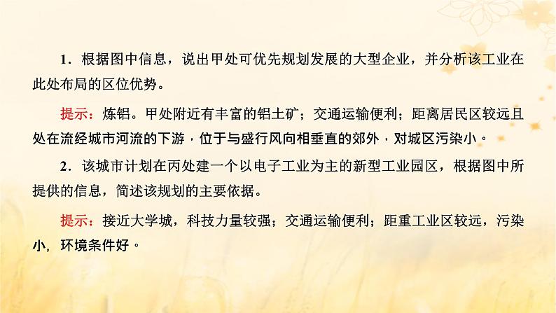 新课标2023版高考地理一轮总复习第十一章产业区位因素第二节工业区位因素及其变化课件05