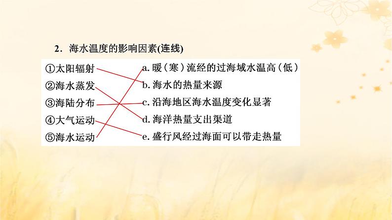 新课标2023版高考地理一轮总复习第五章地球上的水与水的运动第二节海水的性质课件04