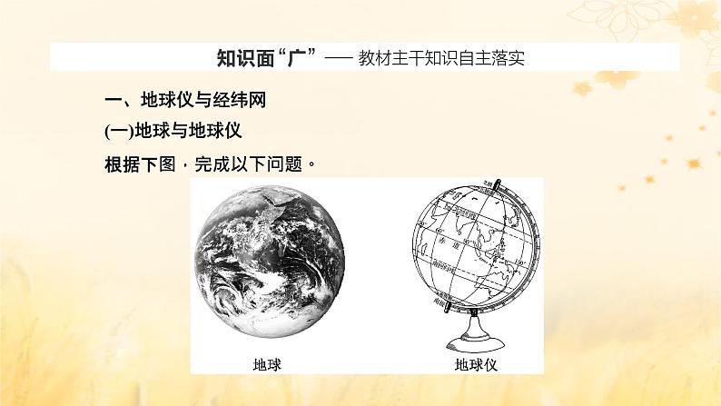 新课标2023版高考地理一轮总复习第一章地球和地图第一节地球仪与地图课件第2页