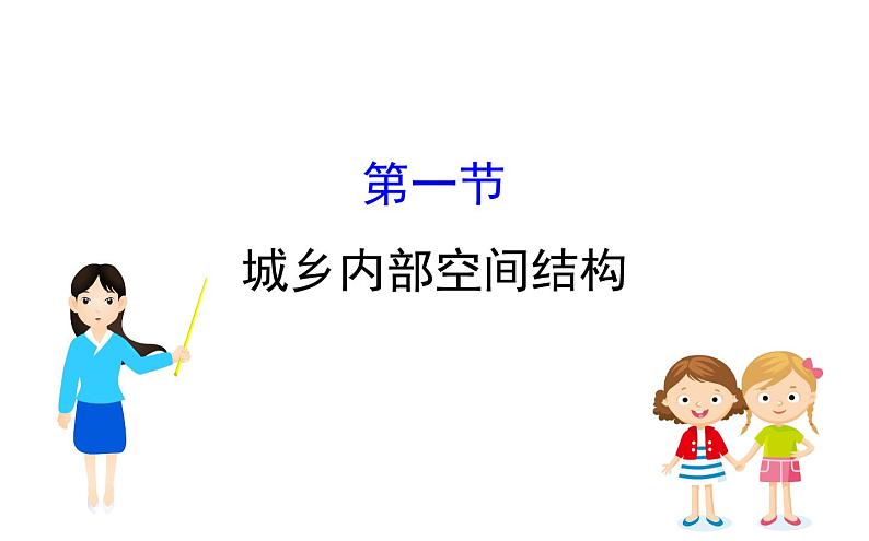 鲁教版高中地理必修第二册2.1城乡内部空间结构课件01