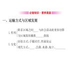 鲁教版高中地理必修第二册4.1交通运输与区域发展课件