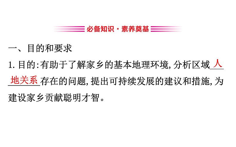 鲁教版高中地理必修第二册4人文地理社会调查单元活动课件03