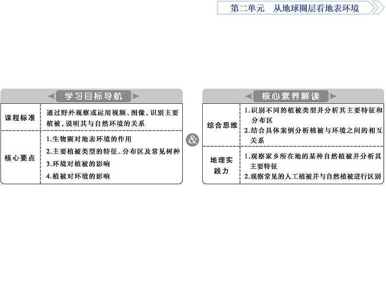 鲁教版高中地理必修第一册第2单元第3节生物圈与植被2课件02