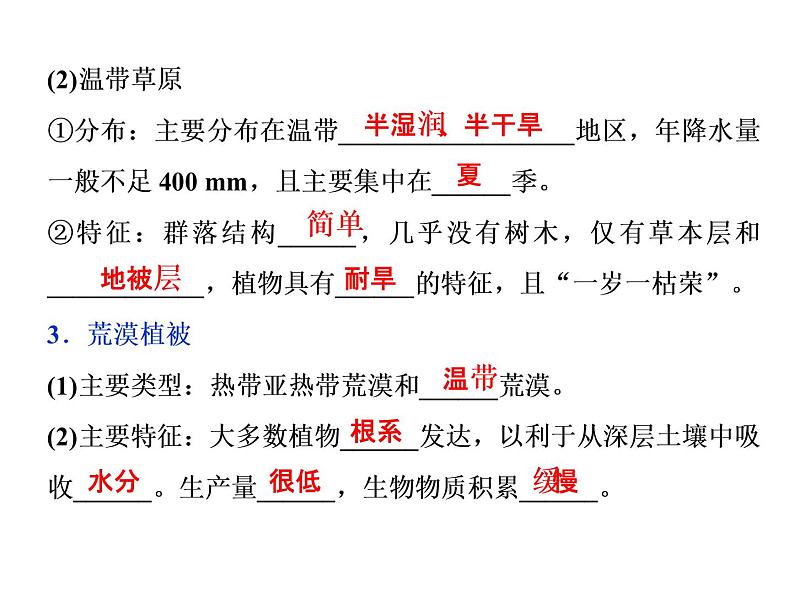 鲁教版高中地理必修第一册第2单元第3节生物圈与植被2课件07