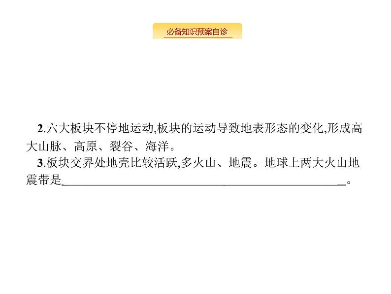 湘教版高考地理二轮复习3.1.2内力作用及其对地表形态的影响课件05