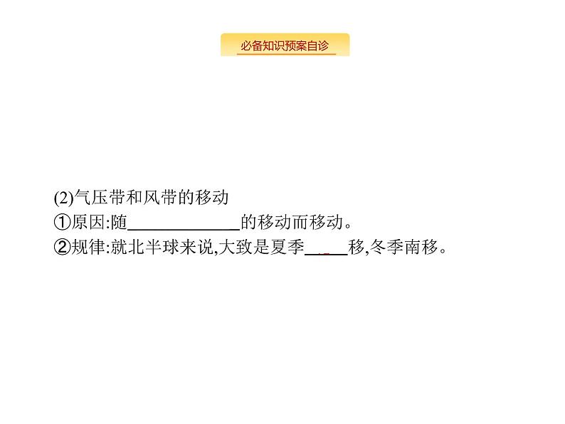 湘教版高考地理二轮复习3.2.2气压带和风带课件第3页