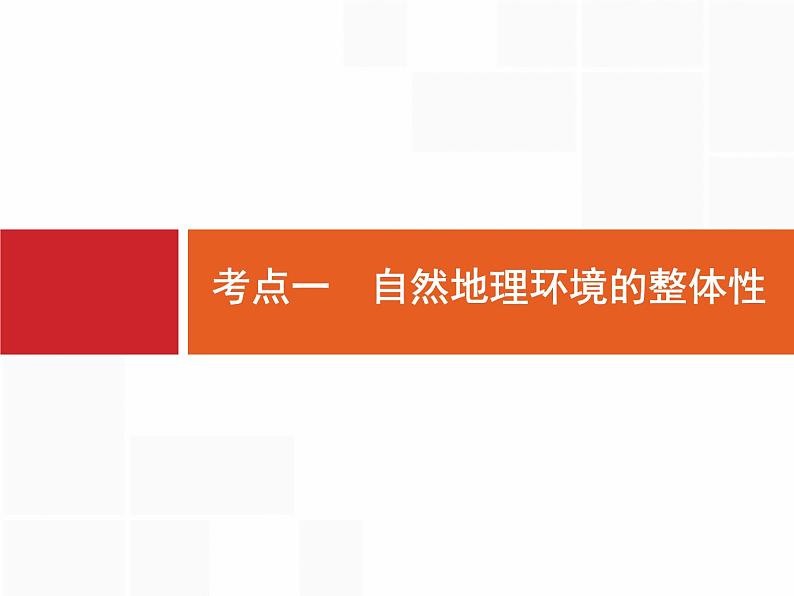 湘教版高考地理二轮复习4.1自然地理环境的整体性课件03