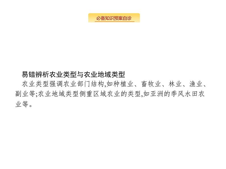 湘教版高考地理二轮复习8.1.1农业的区位选择课件第8页