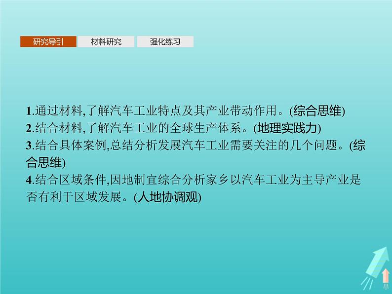 人教版（2019）高中地理选择性必修2第3章城市产业与区域发展问题研究汽车工业能否带动家乡的发展课件第2页