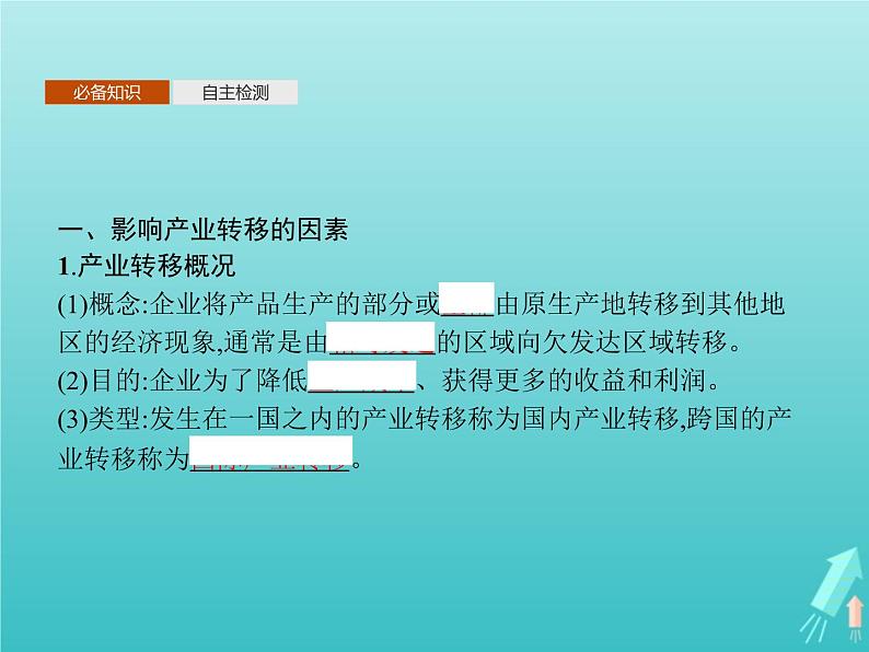 人教版（2019）高中地理选择性必修2第4章区际联系与区域协调发展第3节产业转移课件第3页