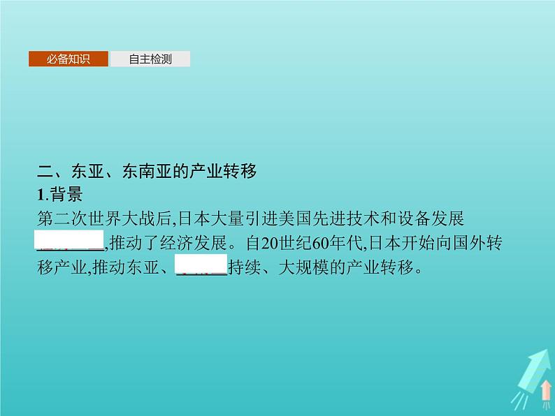 人教版（2019）高中地理选择性必修2第4章区际联系与区域协调发展第3节产业转移课件第7页