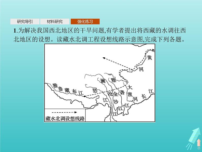 人教版（2019）高中地理选择性必修2第4章区际联系与区域协调发展问题研究该不该引藏水入疆课件第8页