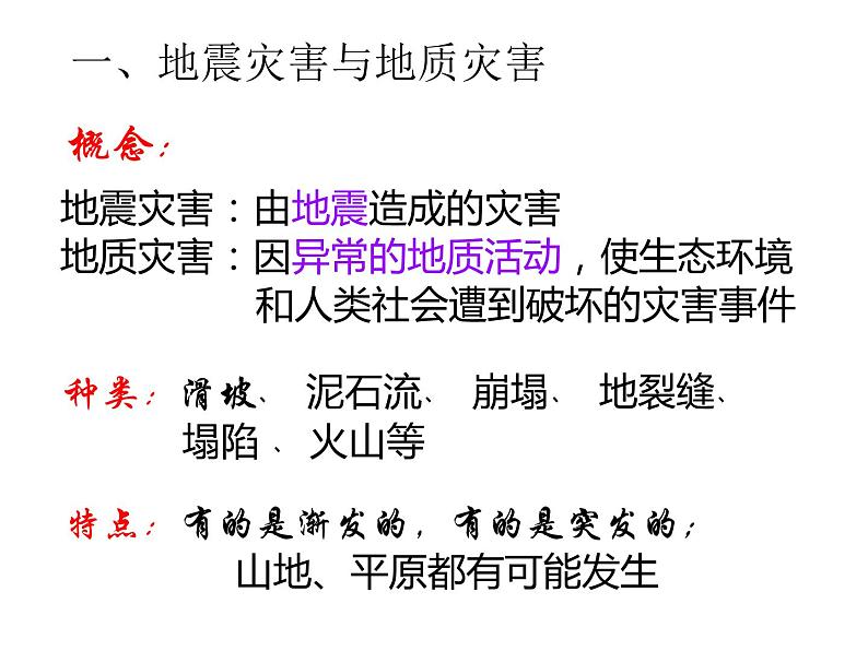 3.1常见自然灾害及其成因（精品课件）-2022-2023学年高一地理同步备课系列（中图版2019必修第一册）07