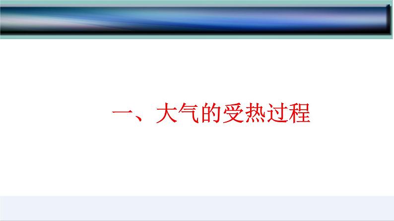 2.2.1  大气受热过程和大气运动（第1课时）-2022-2023学年高一地理上学期同步课堂备课课件（人教版2019必修第一册）05