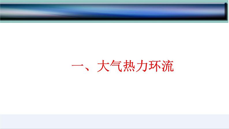 2.2.2  大气受热过程和大气运动（第2课时）-2022-2023学年高一地理上学期同步课堂备课课件（人教版2019必修第一册）05