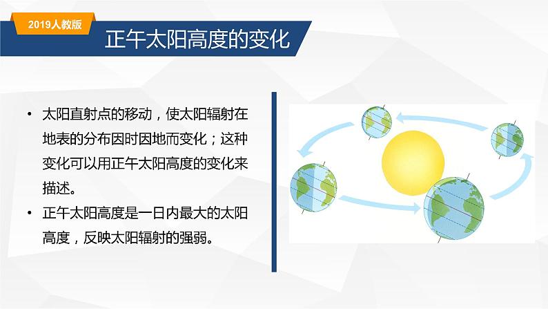 1.2.3地球运动的地理意义 正午太阳高度、四季和五带-2022-2023学年高二地理同步备课课件（人教版2019选择性必修1）06