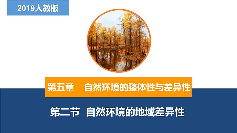 5.2自然环境的地域差异性-2022-2023学年高二地理同步备课课件（人教版2019选择性必修1）第1页