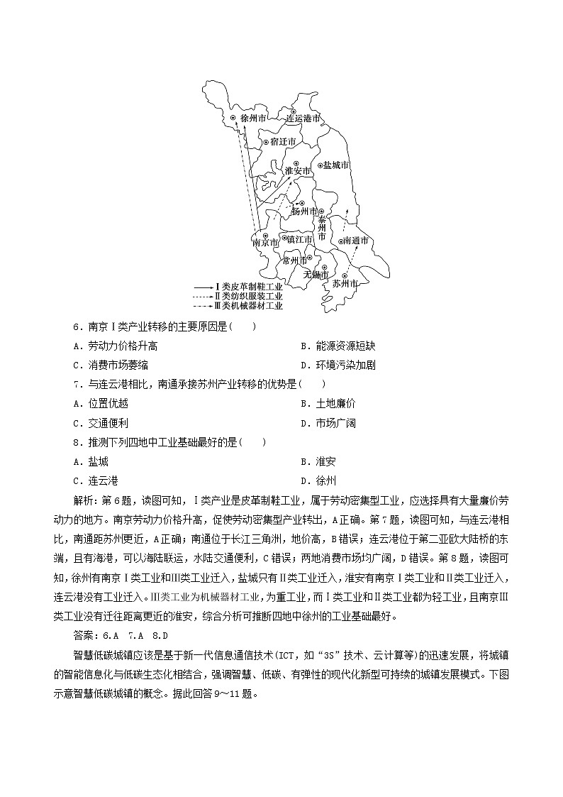 高考地理一轮复习第9章区域地理环境与人类活动章末综合检测含答案第3页