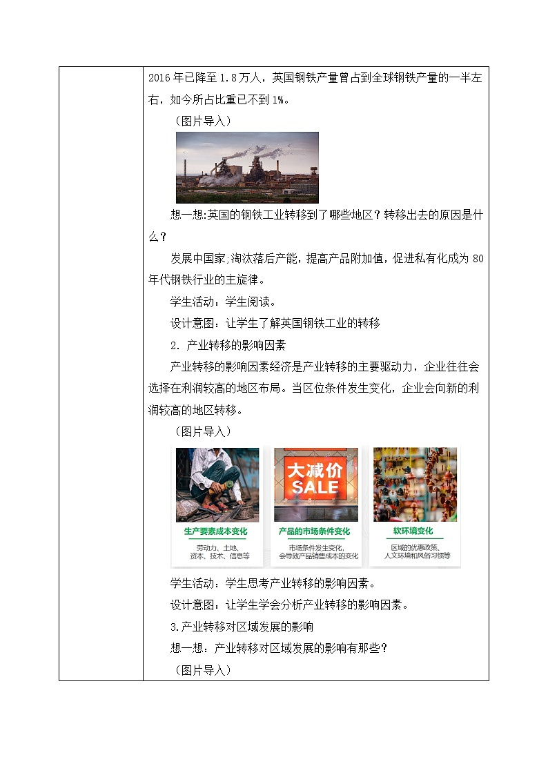 3.1  珠江三角洲的产业转移及其影响 课件+教学设计03