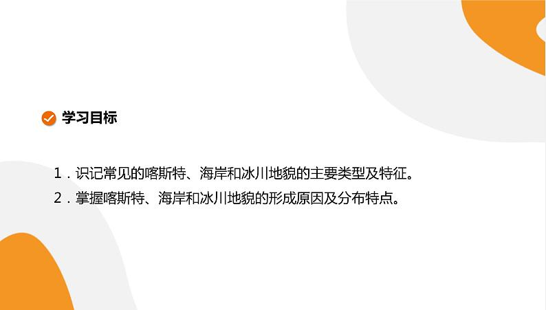 配套新教材高中地理湘教版必修第一册 2.3《喀斯特、海岸和冰川地貌》课件PPT02