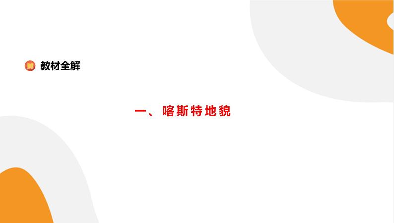 配套新教材高中地理湘教版必修第一册 2.3《喀斯特、海岸和冰川地貌》课件PPT03