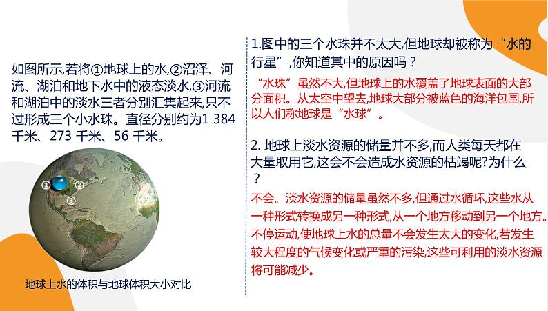 配套新教材高中地理湘教版必修第一册 4.1《水循环》课件PPT04