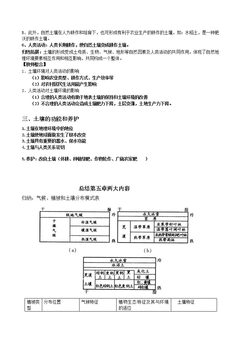 高中地理必修一 5.2 土壤20202021学年学案03