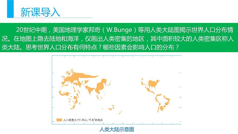 高中地理必修二 1.1 人口分布同步精品课件03