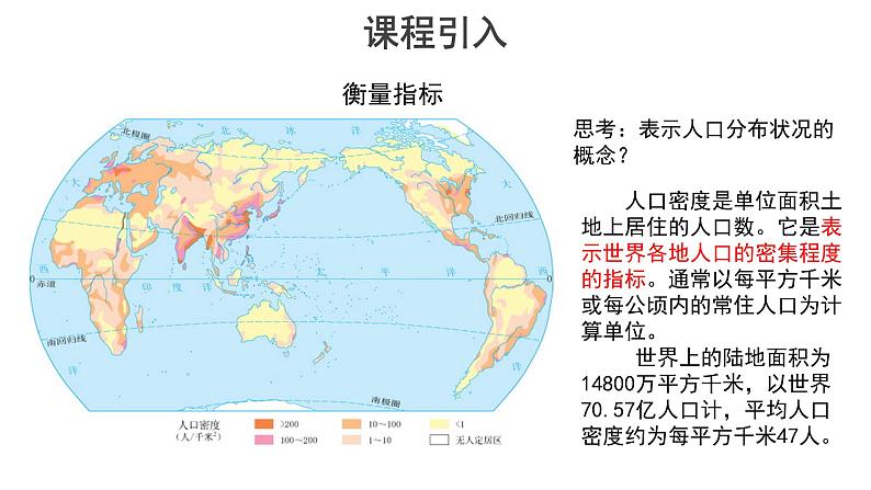 高中地理必修二 1.1人口分布（第1课时）课件第3页