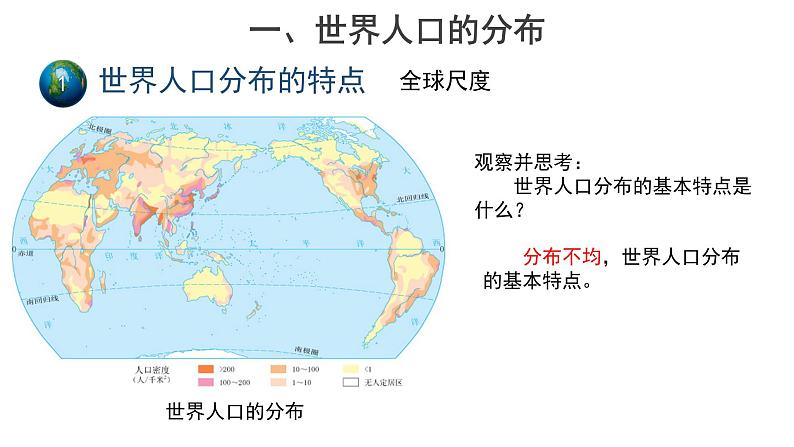 高中地理必修二 1.1人口分布（第1课时）课件第4页