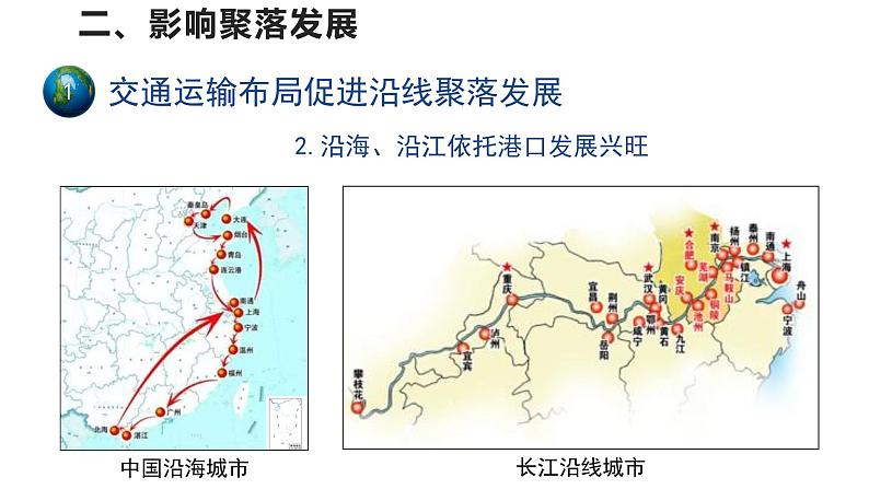 高中地理必修二 4.2交通运输布局对区域发展的影响  (第2课时）课件06