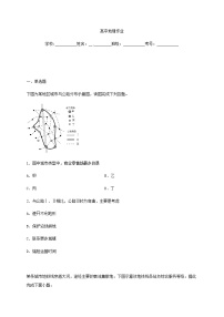 人教版 (2019)必修 第二册第二节 交通运输布局对区域发展的影响练习题