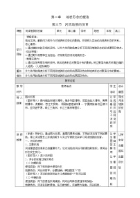 高中地理人教版 (2019)选择性必修1 自然地理基础第三节 河流地貌的发育教案设计