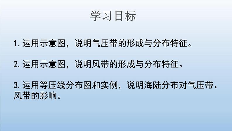 高中地理选择性必修一 3.2气压带和风带（第二课时）+课件（内含视频）第3页