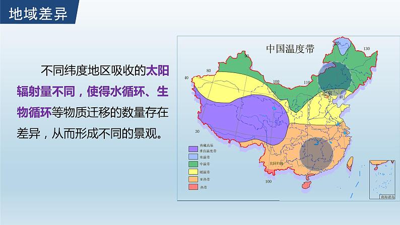 高中地理选择性必修一 5.2自然环境的地域差异性（第一课时） 课件（内含视频）第4页