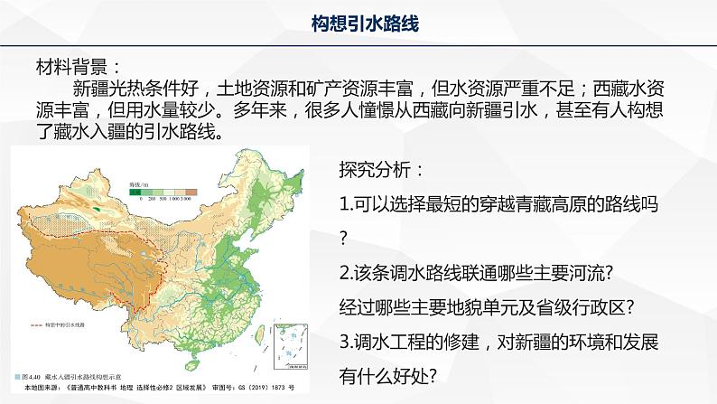 问题研究  该不该引藏水入疆-高二地理课件（人教版2019选择性必修2）05