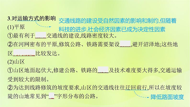 2022—2023学年新教材高中地理鲁教版选择性必修1第二单元地形变化的原因第三节人类活动与地表形态（课件+课后习题）08