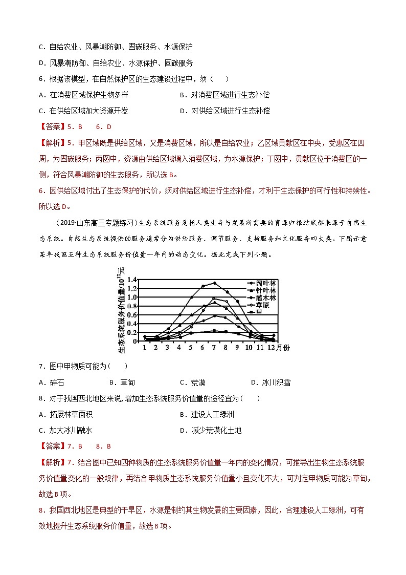 01 自然环境的服务功能（解析版）第3页