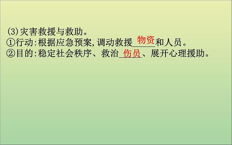 高中地理必修一 《第六章 自然灾害 综合与测试》精品说课课件第6页