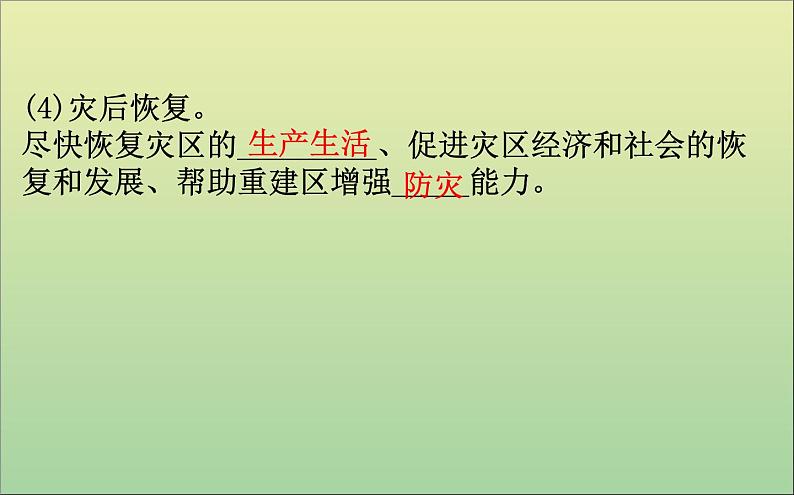 高中地理必修一 《第六章 自然灾害 综合与测试》精品说课课件第7页