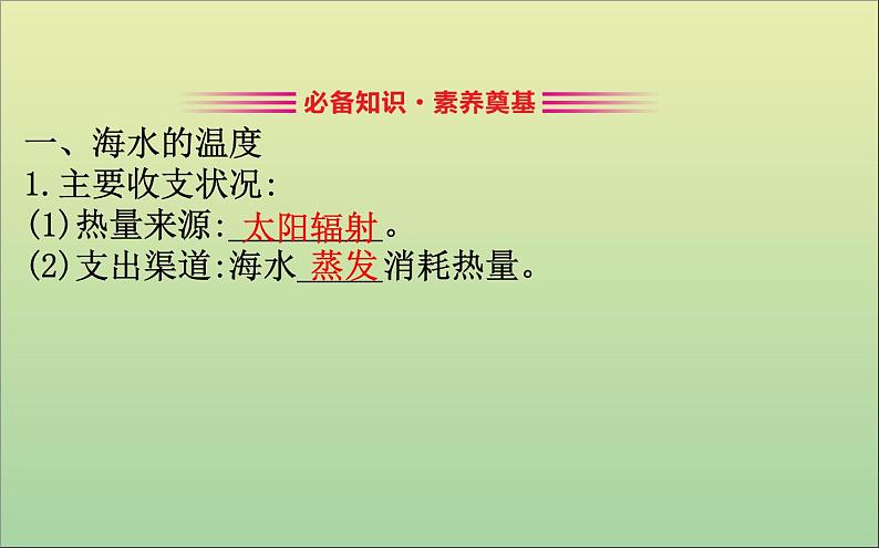 高中地理必修一 《第三章 地球上的水 综合与测试》名校名师课件03